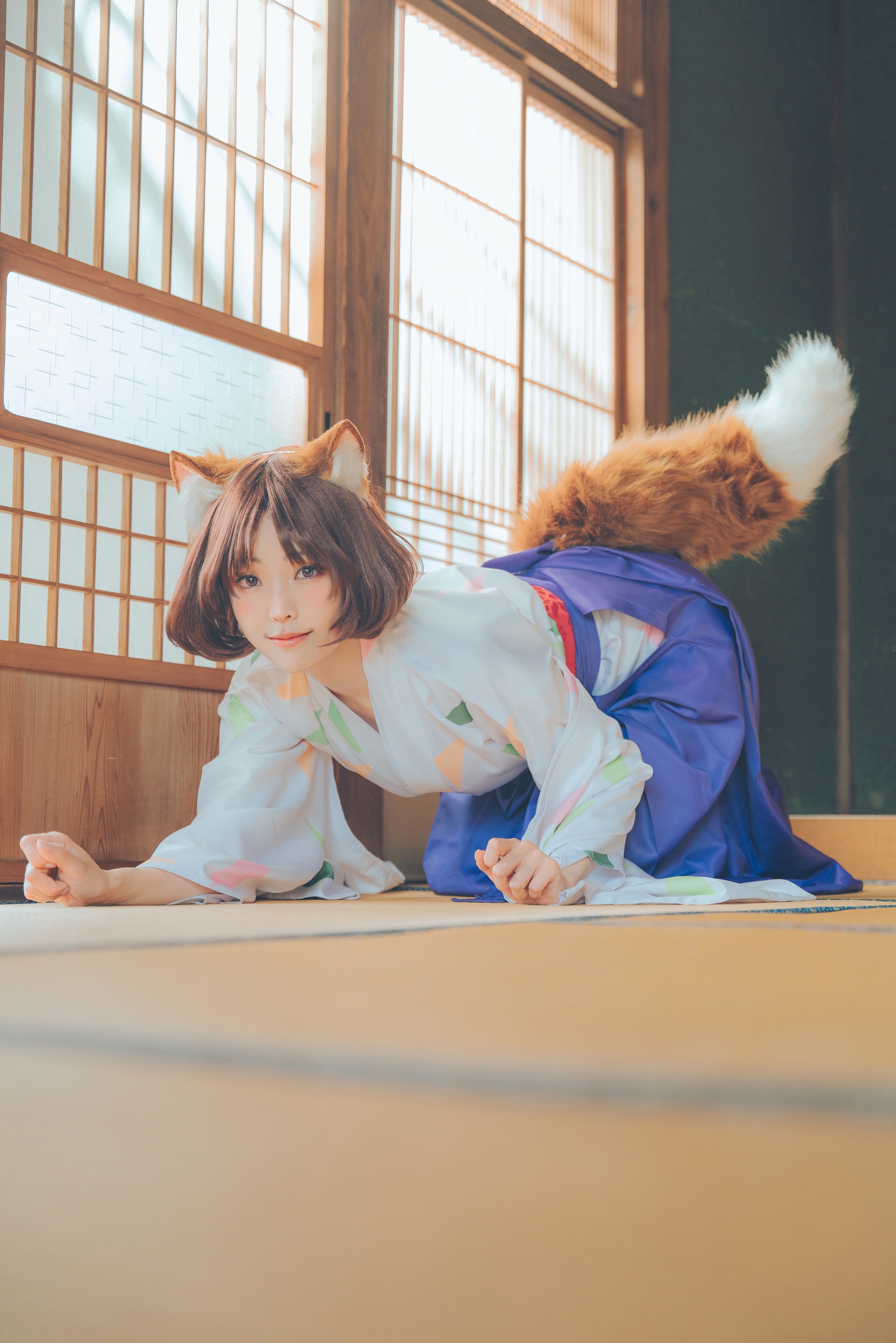 ElyEE子 - NO.130 23.July A-Dongitsune ~Taisho-era 大正小狐狸[45P1V]-XikXak
